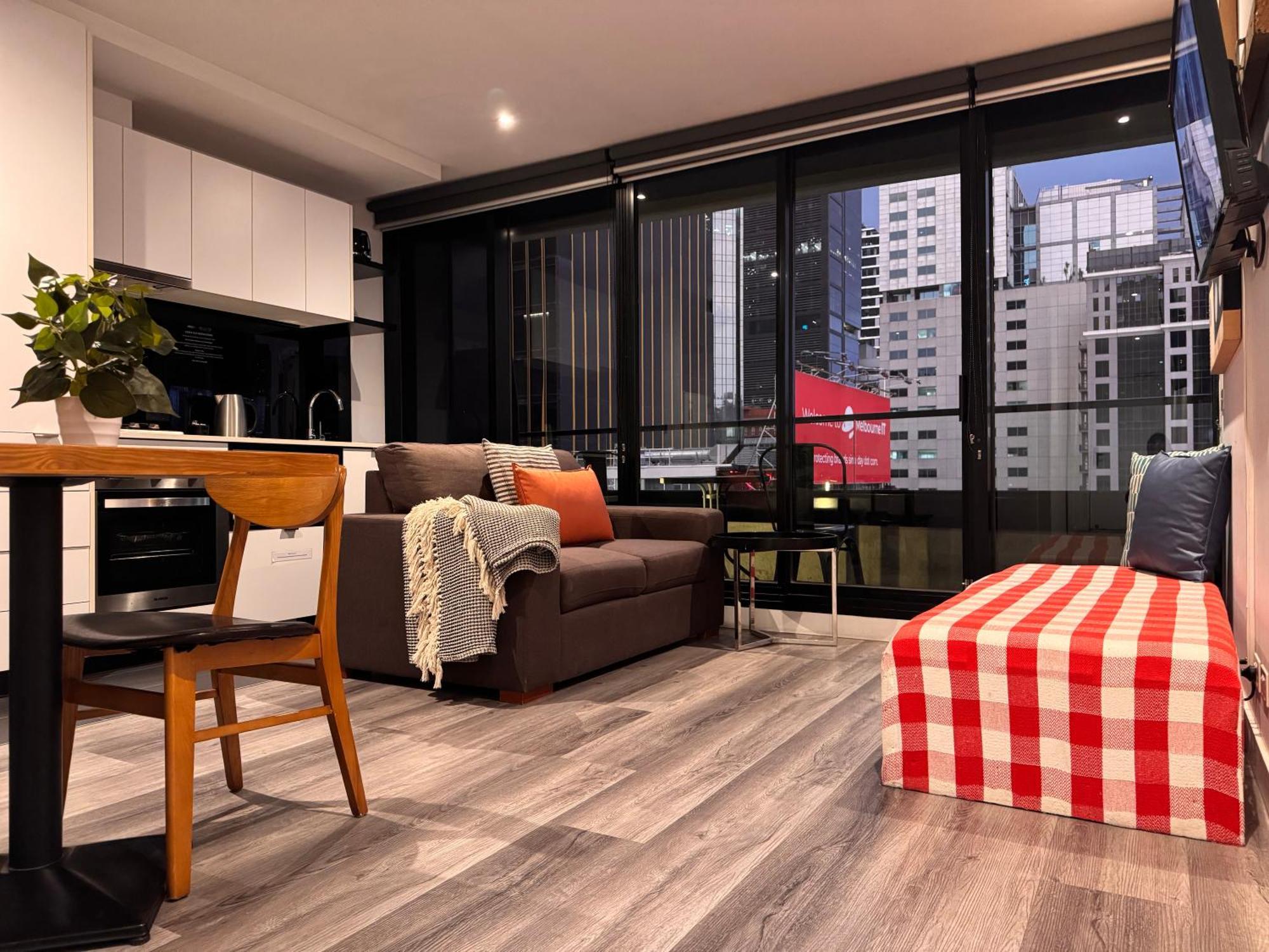 Aura On Flinders Serviced Apartments Melbourne Zewnętrze zdjęcie