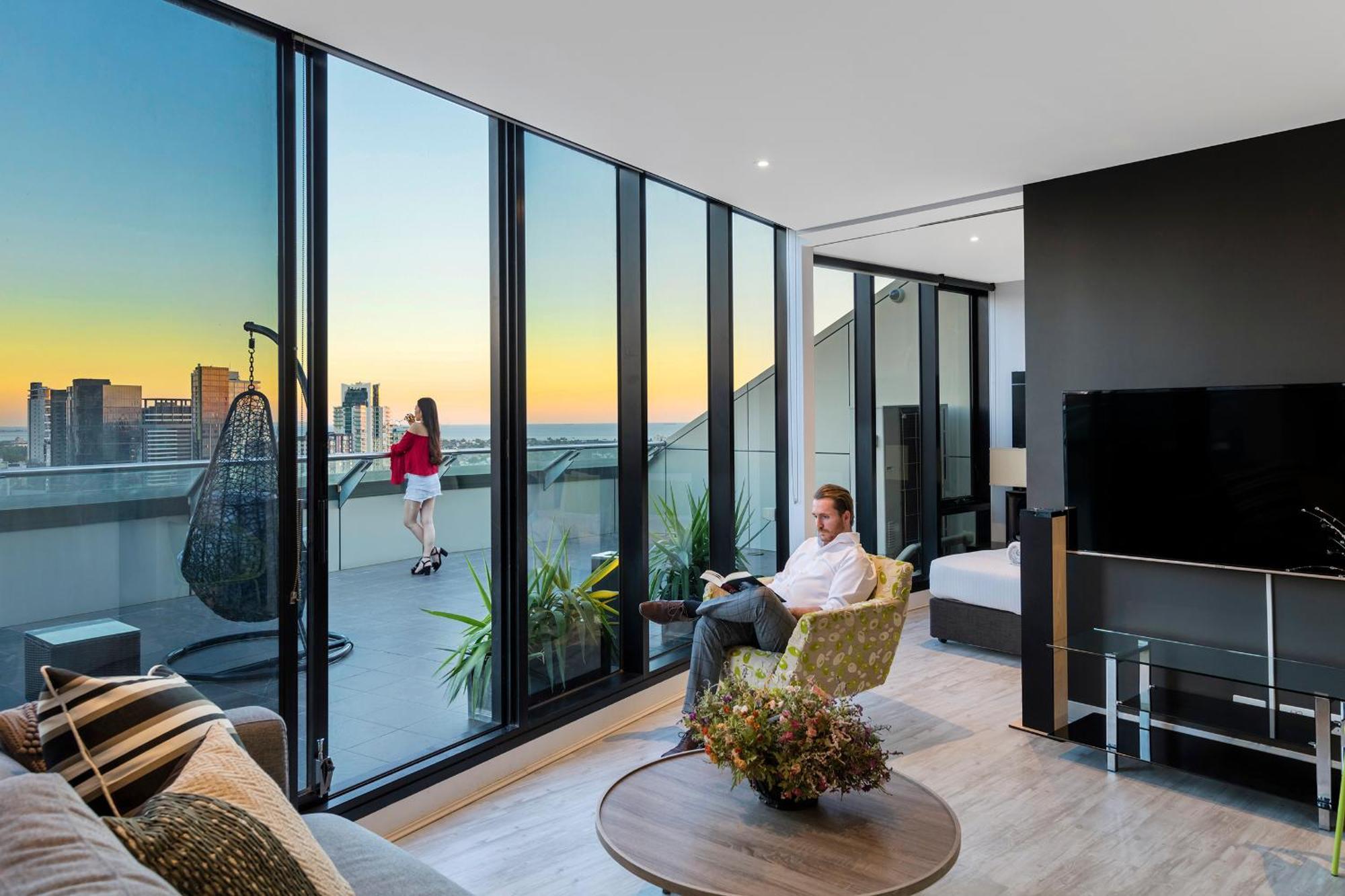 Aura On Flinders Serviced Apartments Melbourne Zewnętrze zdjęcie