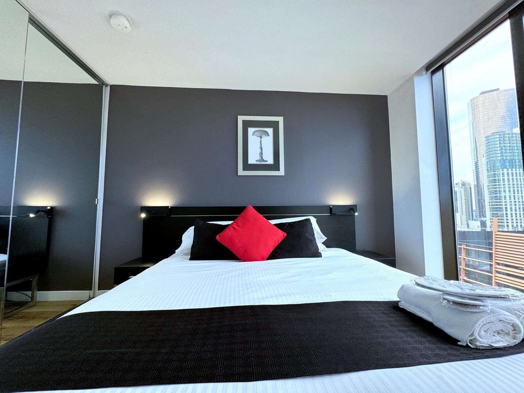 Aura On Flinders Serviced Apartments Melbourne Zewnętrze zdjęcie