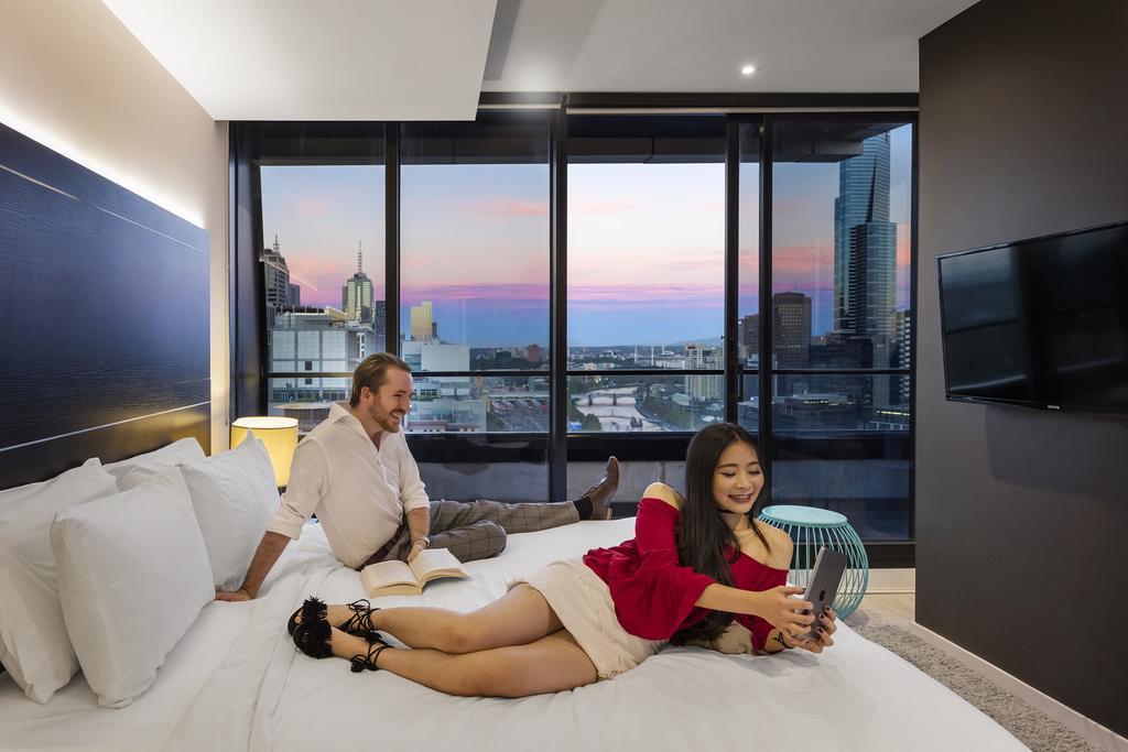 Aura On Flinders Serviced Apartments Melbourne Zewnętrze zdjęcie